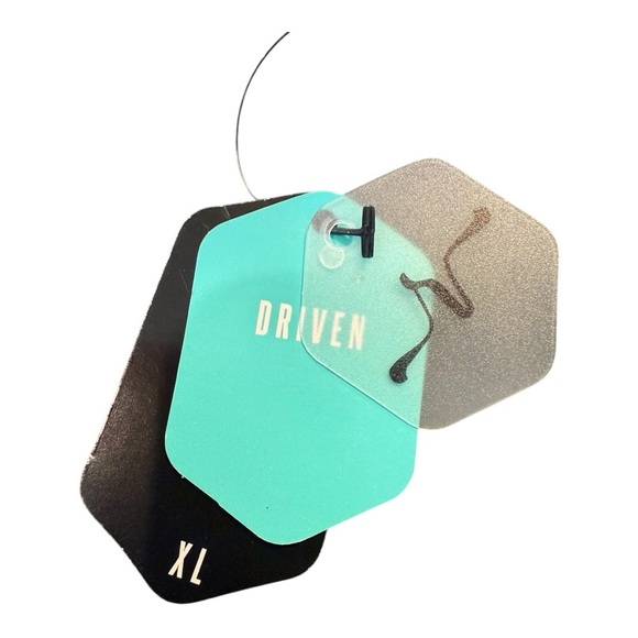 RISE High Waist Biker Shorts - Driven Compression Lotus Jersey Dark Green Shortp - Picture 11 of 13